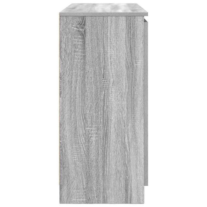 Bufetă cu sertare Gri Sonoma 100,5x35x76 cm Lemn prelucrat - WALTI WALTI