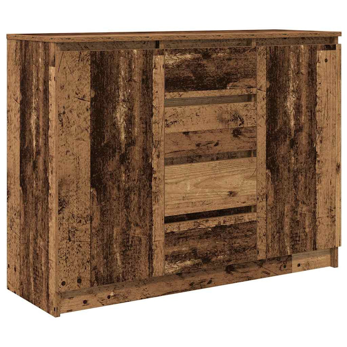 Bufetă cu sertare Lemn vechi 100,5x35x76 cm Lemn prelucrat - WALTI WALTI