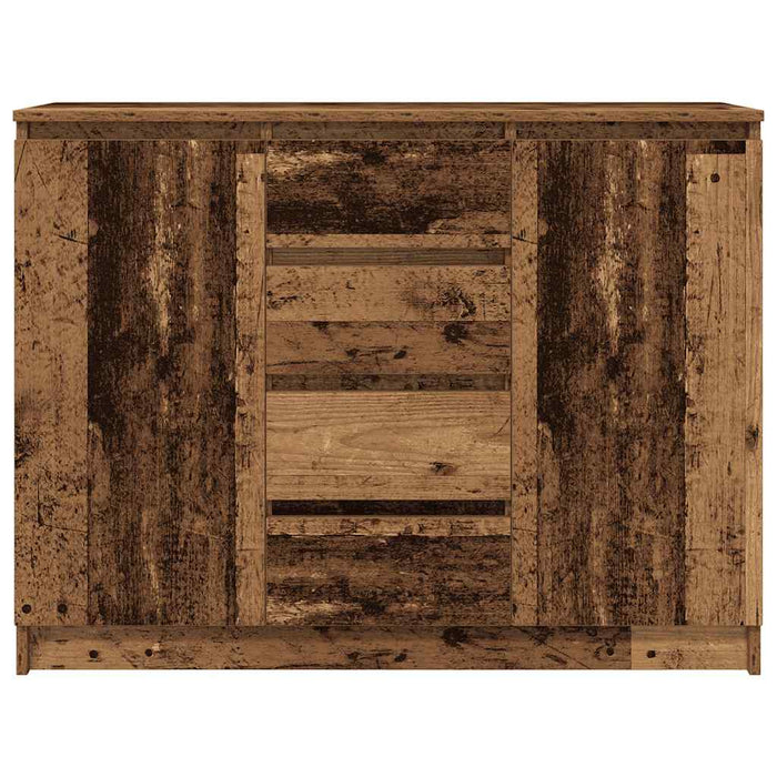 Bufetă cu sertare Lemn vechi 100,5x35x76 cm Lemn prelucrat - WALTI WALTI