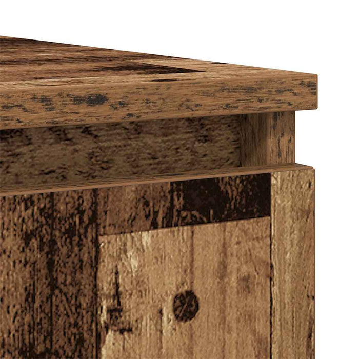 Bufetă cu sertare Lemn vechi 100,5x35x76 cm Lemn prelucrat - WALTI WALTI