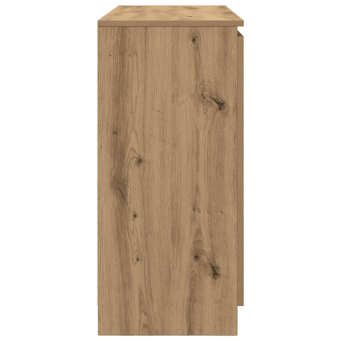 Bufetă cu sertare Stejar Artisan 100,5x35x76 cm Lemn prelucrat - WALTI WALTI