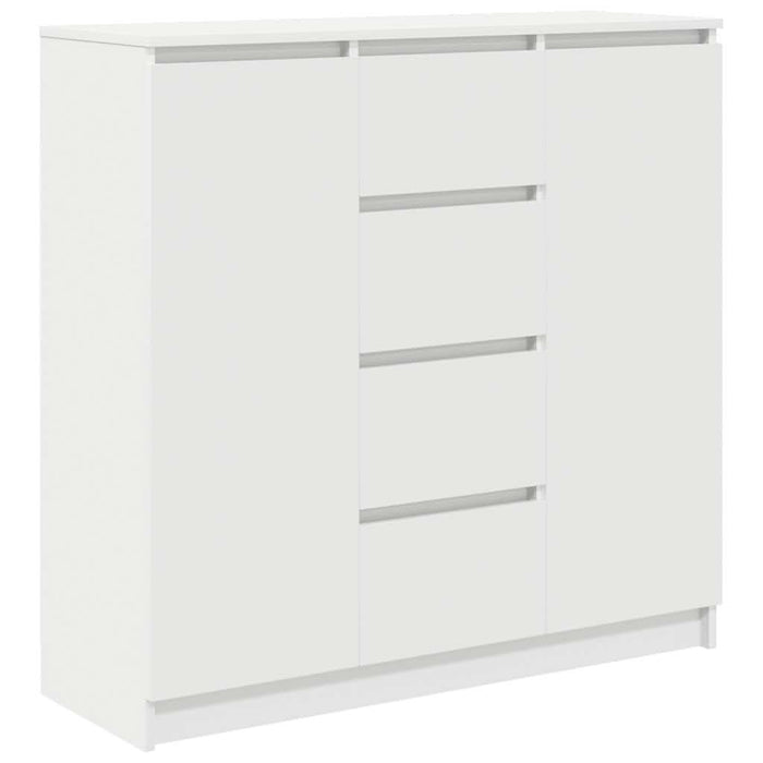 Bufetă cu sertare Alb 100,5x35x98,5 cm Lemn prelucrat - WALTI WALTI