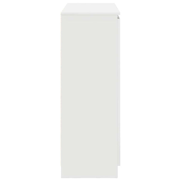 Bufetă cu sertare Alb 100,5x35x98,5 cm Lemn prelucrat - WALTI WALTI