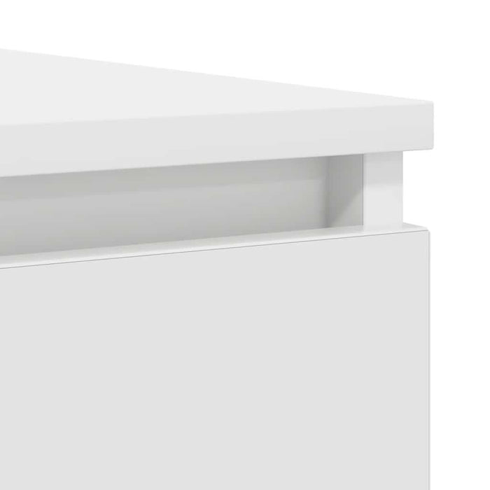 Bufetă cu sertare Alb 100,5x35x98,5 cm Lemn prelucrat - WALTI WALTI