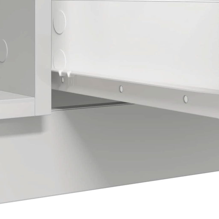 Bufetă cu sertare Alb 100,5x35x98,5 cm Lemn prelucrat - WALTI WALTI