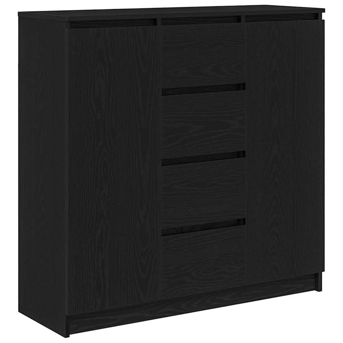 Bufetă cu sertare Stejar negru 100,5x35x98,5 cm Lemn prelucrat - WALTI WALTI