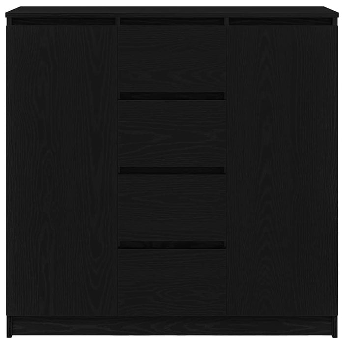 Bufetă cu sertare Stejar negru 100,5x35x98,5 cm Lemn prelucrat - WALTI WALTI