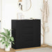 Bufetă cu sertare Stejar negru 100,5x35x98,5 cm Lemn prelucrat - WALTI WALTI