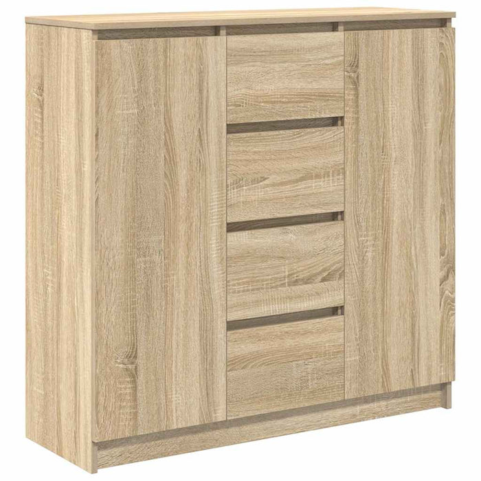 Bufetă cu sertare Stejar Sonoma 100,5x35x98,5 cm Lemn prelucrat - WALTI WALTI