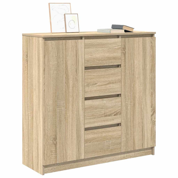 Bufetă cu sertare Stejar Sonoma 100,5x35x98,5 cm Lemn prelucrat - WALTI WALTI