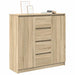 Bufetă cu sertare Stejar Sonoma 100,5x35x98,5 cm Lemn prelucrat - WALTI WALTI