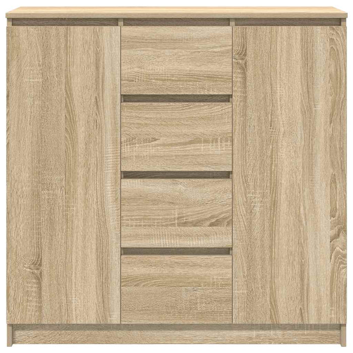 Bufetă cu sertare Stejar Sonoma 100,5x35x98,5 cm Lemn prelucrat - WALTI WALTI