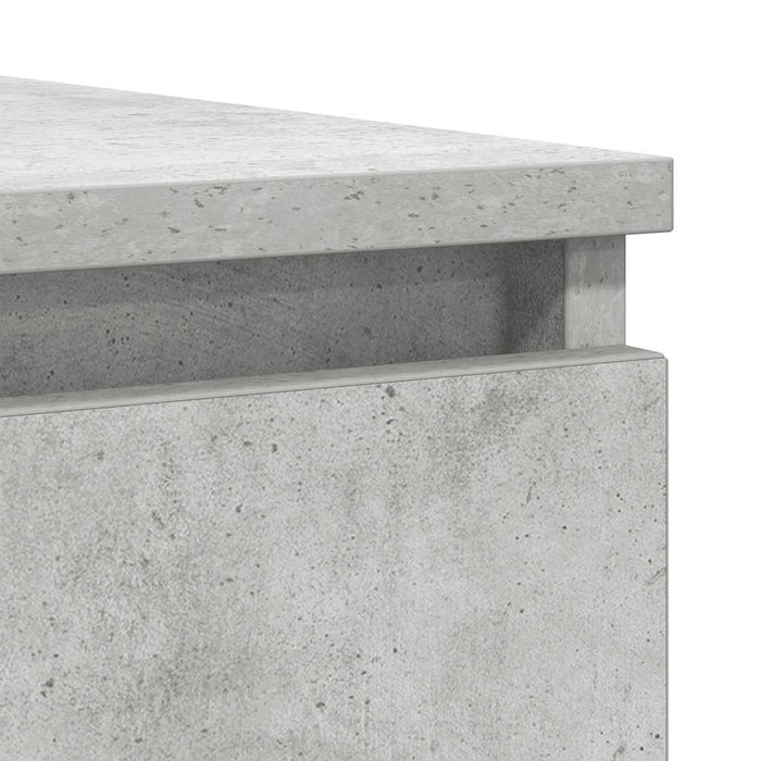 Bufetă cu sertare Gri beton 100,5x35x98,5 cm Lemn prelucrat - WALTI WALTI