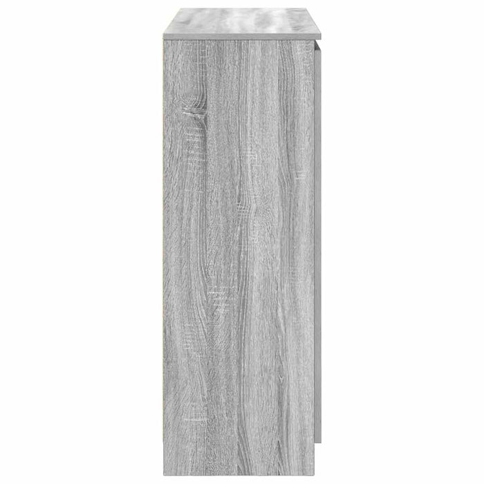 Bufetă cu sertare Gri Sonoma 100,5x35x98,5 cm Lemn prelucrat - WALTI WALTI