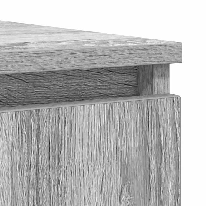 Bufetă cu sertare Gri Sonoma 100,5x35x98,5 cm Lemn prelucrat - WALTI WALTI