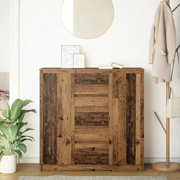 Bufetă cu sertare Lemn vechi 100,5x35x98,5 cm Lemn prelucrat - WALTI WALTI