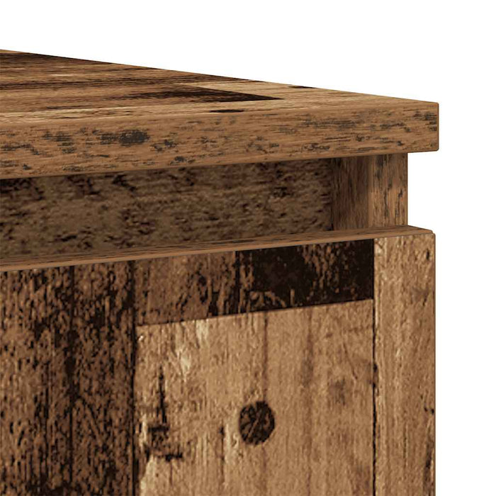 Bufetă cu sertare Lemn vechi 100,5x35x98,5 cm Lemn prelucrat - WALTI WALTI