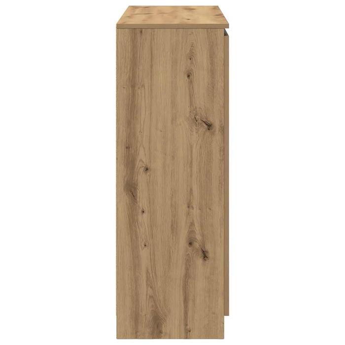 Bufetă cu sertare Stejar Artisan 100,5x35x98,5cm Lemn prelucrat - WALTI WALTI