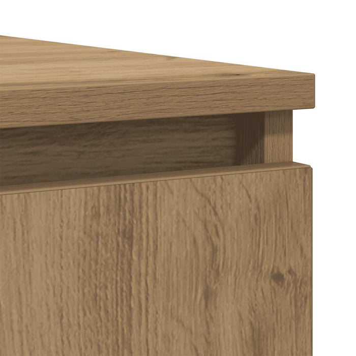 Bufetă cu sertare Stejar Artisan 100,5x35x98,5cm Lemn prelucrat - WALTI WALTI