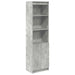 Dulapuri din beton gri 50x35x180 cm lemn prelucrat - WALTI WALTI