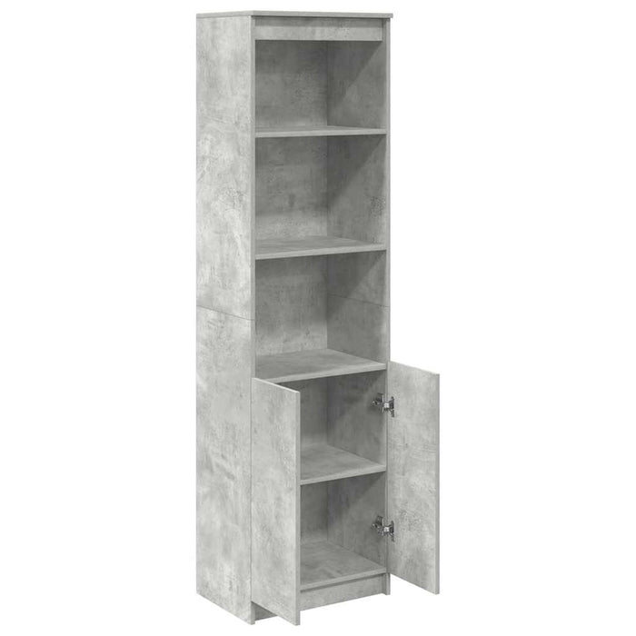 Dulapuri din beton gri 50x35x180 cm lemn prelucrat - WALTI WALTI