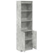 Dulapuri din beton gri 50x35x180 cm lemn prelucrat - WALTI WALTI
