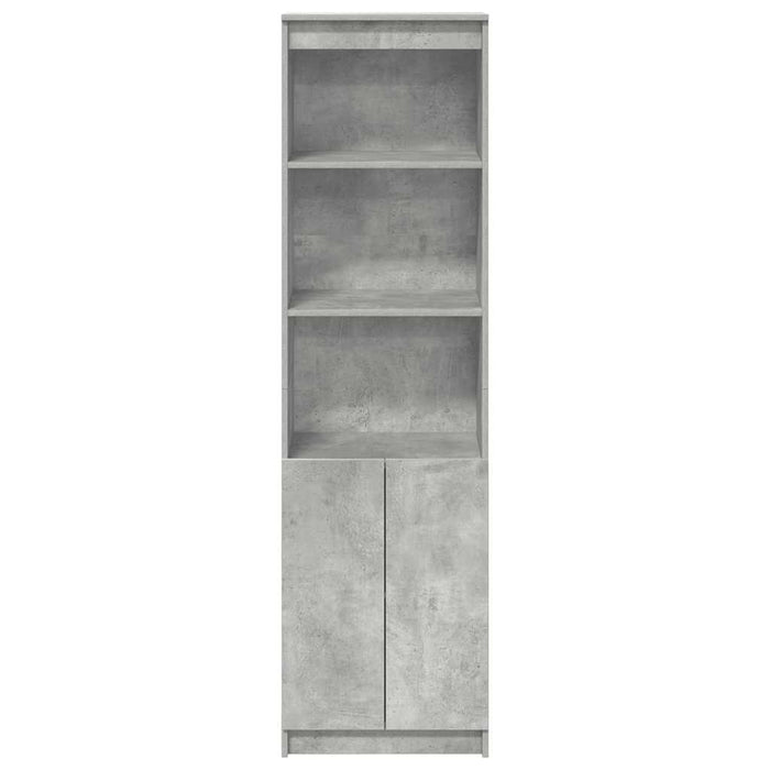Dulapuri din beton gri 50x35x180 cm lemn prelucrat - WALTI WALTI
