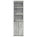 Dulapuri din beton gri 50x35x180 cm lemn prelucrat - WALTI WALTI