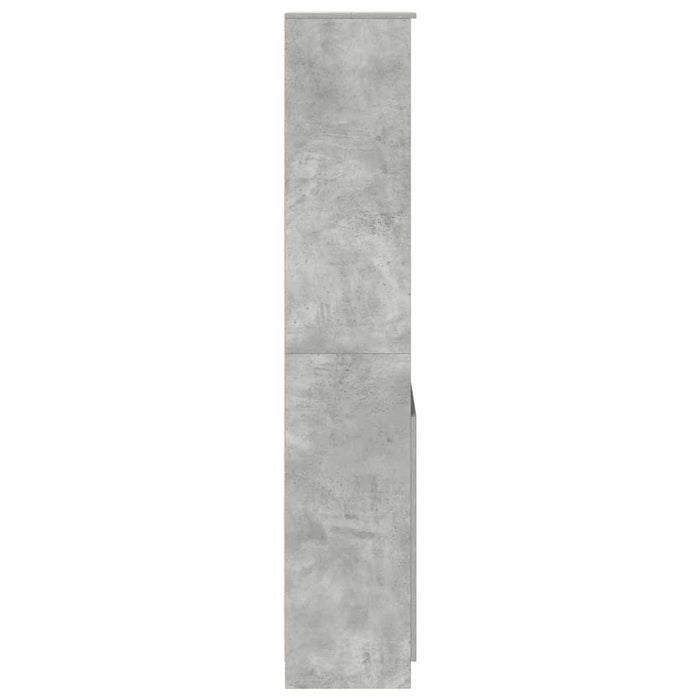 Dulapuri din beton gri 50x35x180 cm lemn prelucrat - WALTI WALTI