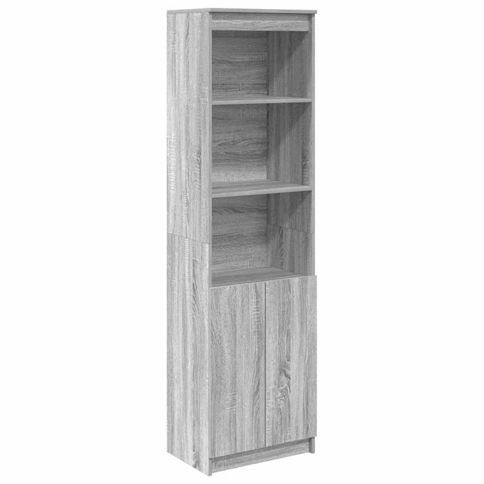 Dulapuri gri Sonoma 50x35x180 cm din lemn prelucrat - WALTI WALTI