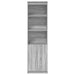 Dulapuri gri Sonoma 50x35x180 cm din lemn prelucrat - WALTI WALTI