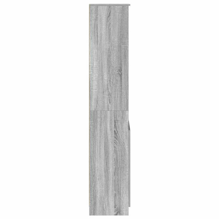 Dulapuri gri Sonoma 50x35x180 cm din lemn prelucrat - WALTI WALTI
