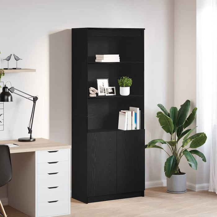 Tablou Stejar negru 70x35x180 cm Lemn prelucrat - WALTI WALTI