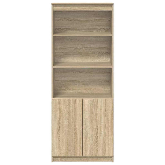 Dulap înalt, stejar sonoma, 70x35x180 cm, lemn prelucrat - WALTI WALTI