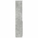 Dulap înalt, gri beton, 70x35x180 cm, lemn prelucrat - WALTI WALTI