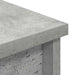 Dulap înalt, gri beton, 70x35x180 cm, lemn prelucrat - WALTI WALTI