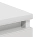 Bufetă albă 80x35x99 cm lemn prelucrat - WALTI WALTI