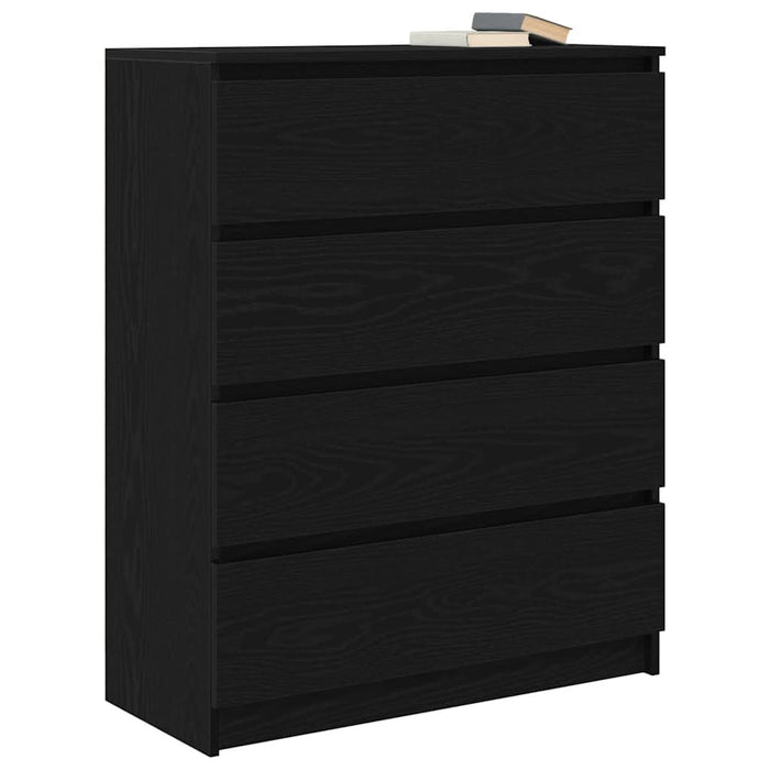 Bufetă Stejar negru 80x35x99 cm Lemn prelucrat - WALTI WALTI