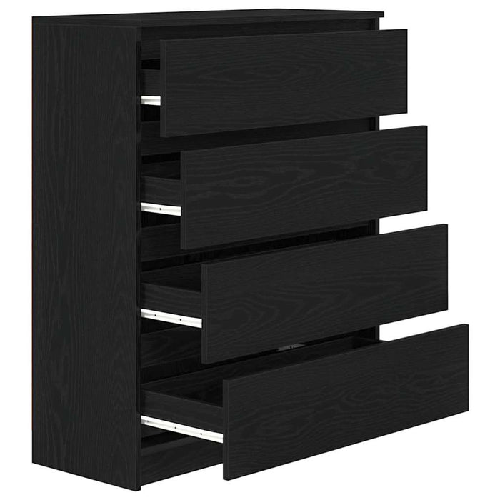 Bufetă Stejar negru 80x35x99 cm Lemn prelucrat - WALTI WALTI