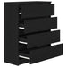 Bufetă Stejar negru 80x35x99 cm Lemn prelucrat - WALTI WALTI