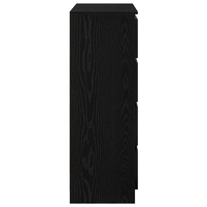 Bufetă Stejar negru 80x35x99 cm Lemn prelucrat - WALTI WALTI