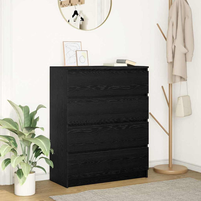Bufetă Stejar negru 80x35x99 cm Lemn prelucrat - WALTI WALTI