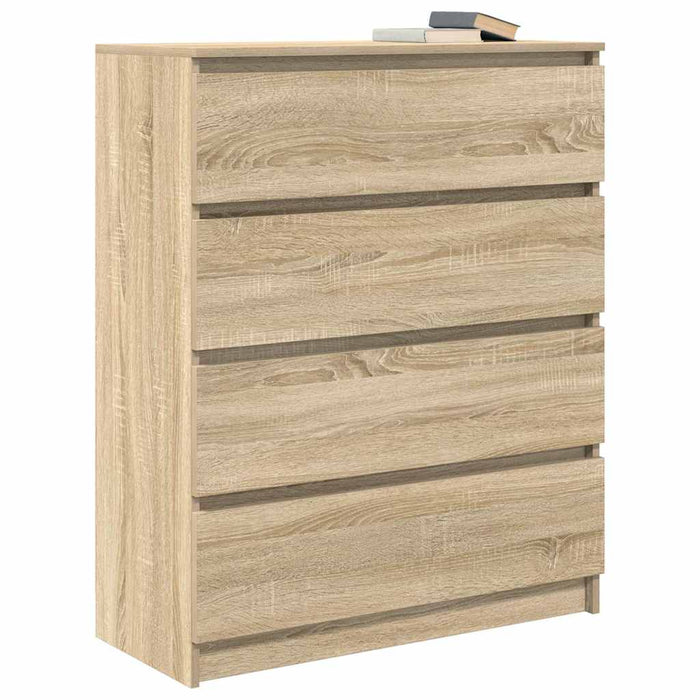 Bufetă Stejar Sonoma 80x35x99 cm Lemn prelucrat - WALTI WALTI