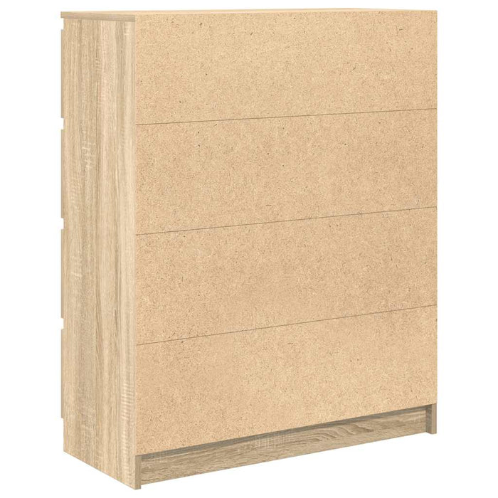 Bufetă Stejar Sonoma 80x35x99 cm Lemn prelucrat - WALTI WALTI