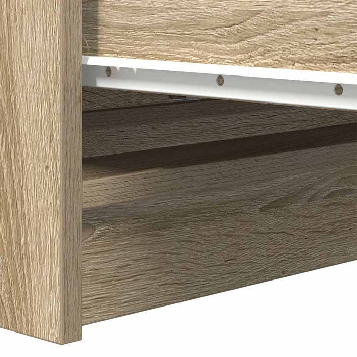 Bufetă Stejar Sonoma 80x35x99 cm Lemn prelucrat - WALTI WALTI