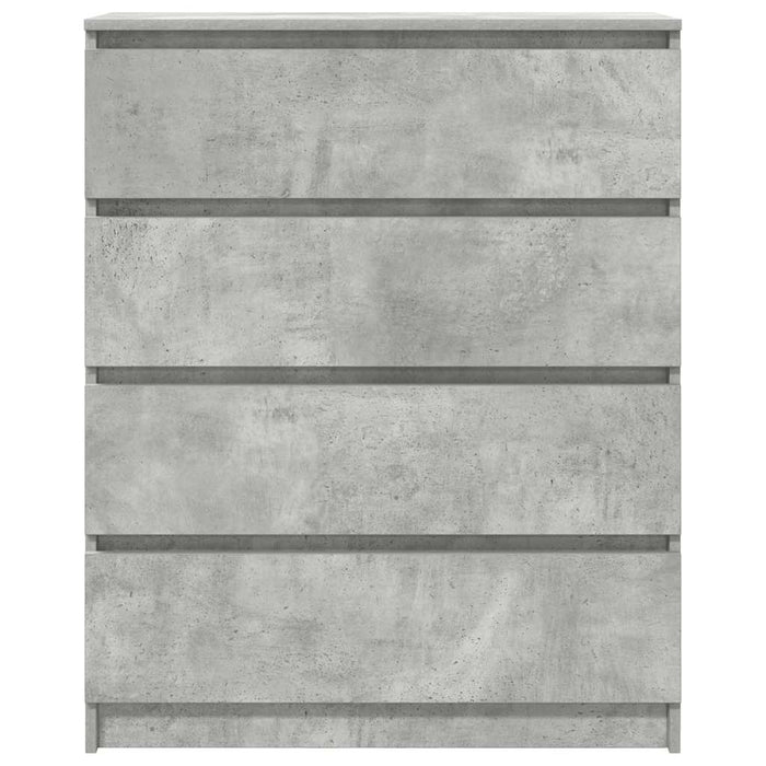 Bufetă Gri Beton 80x35x99 cm Lemn prelucrat - WALTI WALTI