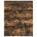Bufetă Stejar afumat 80x35x99 cm Lemn prelucrat - WALTI WALTI