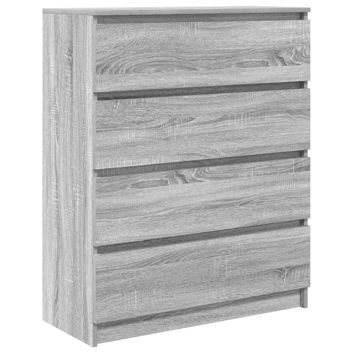 Bufetă gri Sonoma 80x35x99 cm Lemn prelucrat - WALTI WALTI
