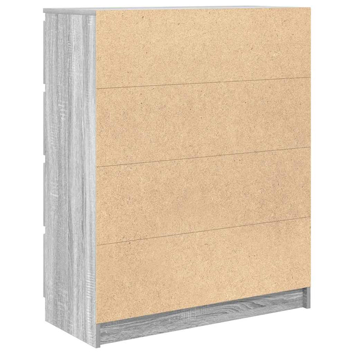Bufetă gri Sonoma 80x35x99 cm Lemn prelucrat - WALTI WALTI