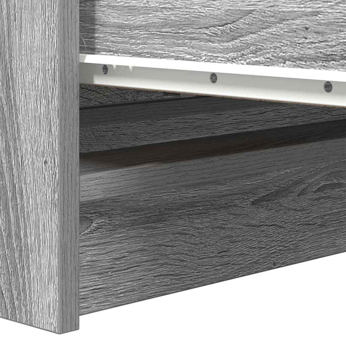 Bufetă gri Sonoma 80x35x99 cm Lemn prelucrat - WALTI WALTI